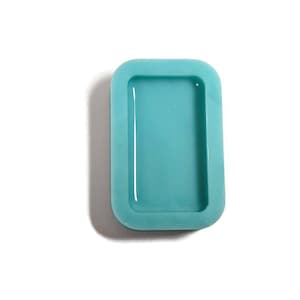 Glossy Mini Rectangle Resin Mold - Domed Finish Artist Silicone Mold For Resin by Resin Queen Shop