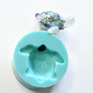 3D Turtle Resin Mold - Works Great with Resin, Gypsum, Wax, and More - Made from Premium Platinum Silicone by Resin Queen Shop - Turtle Mold