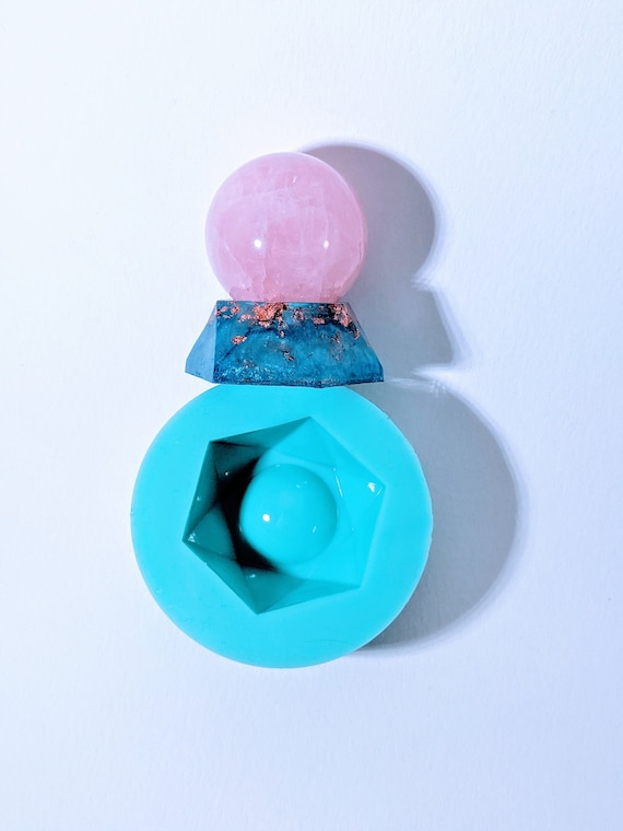 Crystal Ball STAND Silicone Mold Sphere Holder Resin Crafting Crystal Sphere Stand Glossy Mold Mould Resin Mold Moulds Jewelry Silicon