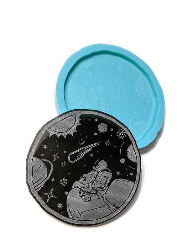 Craft Planet Astronaut Filling Molds UV Epoxy Resin Mould Jewelry Making Tool
