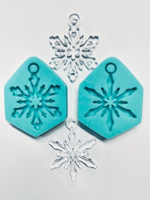 Snowflake Charms Silicone Resin Mold, Buy Molds at Resin Obsession