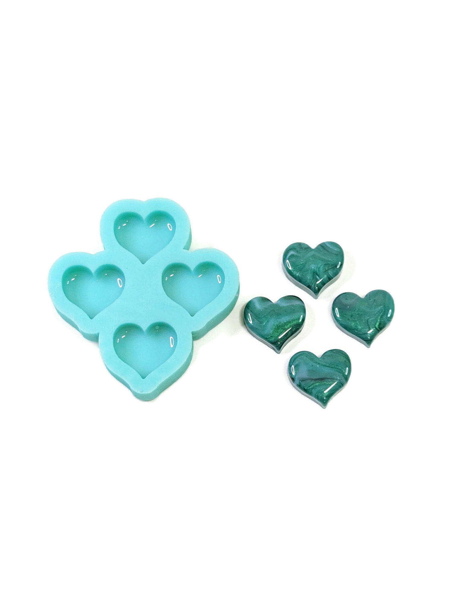 Silicone Mini Heart Molds,150 Cavity Chocolate Candy Ice Cube Jelly Cake  Pan Baking Molds For Birthday & Valentine'S Day Gifts