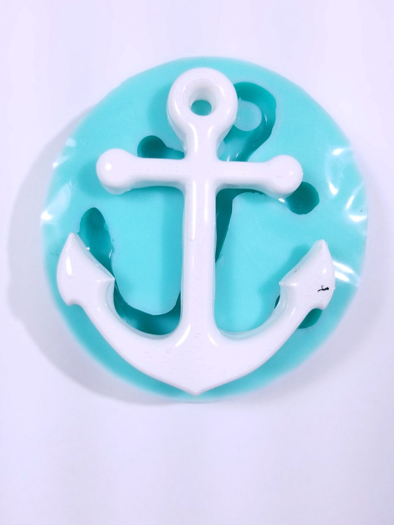 Anchor Resin Mold Keychain for Resin Jewelry Nautical Boat Etsy