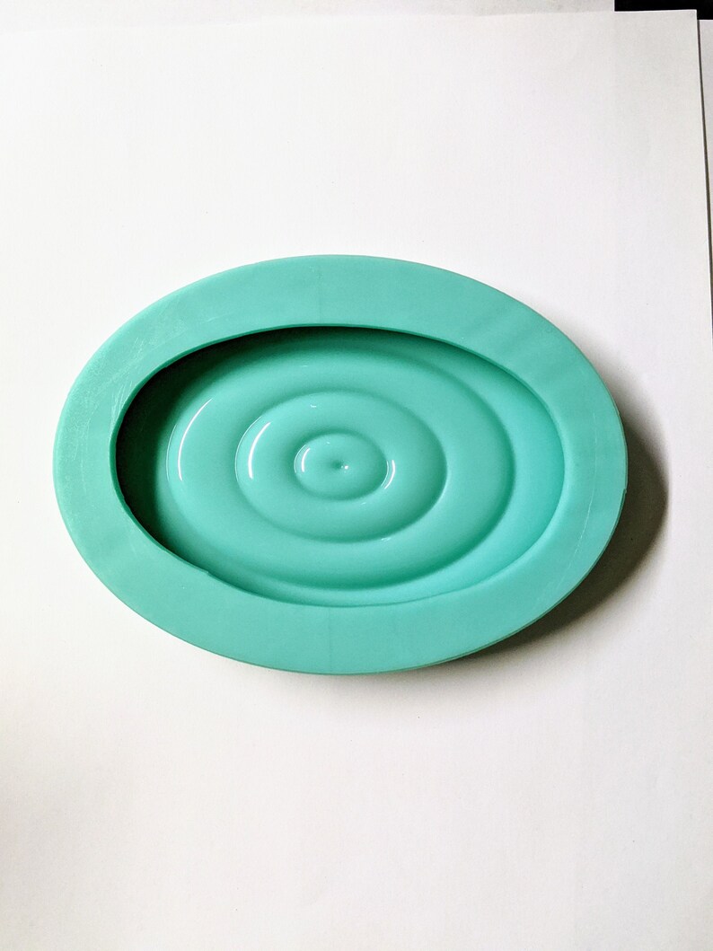 Oval Soap Dish Resin Mold Deep Silicone Mold for Resin Soap Etsy