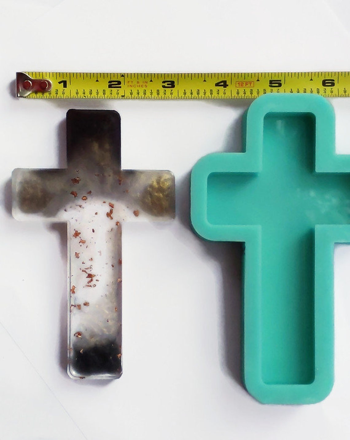 5 Cross Resin Mold Christian Cross Works Great With Etsy Australia