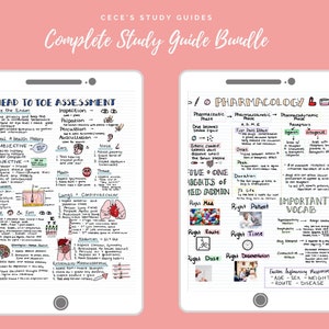 DIGITAL - Complete Study Guide Bundle for Nursing Students - Nursing Notes image 4