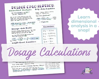 Dosage Caculations