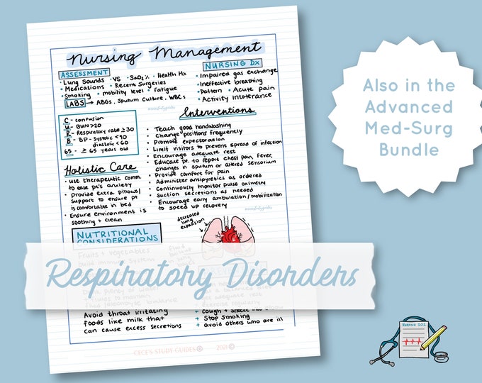 Respiratory Disorders COPD, Asthma, Respiratory Pharmacology, Pneumonia, Nursing Care Plan