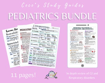 Pediatrics Bundle