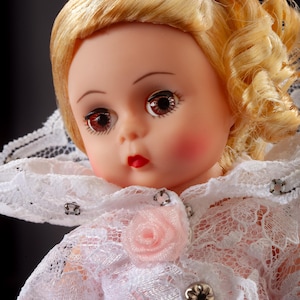 Miniature Madame #79527 HTF & LE 100th Anniversary 8&quot; Classic Madame Alexander doll -COA-original box-special wrist tag-purse-necklace