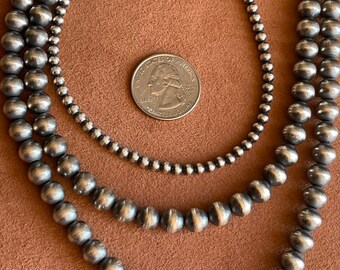 Sterling Silver Antique Finish Bead 