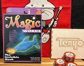 Milton Bradley - Vintage Milton Bradley Magic Works ~ The Invisible Hook (1990s Collectible)