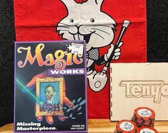 Milton Bradley - Vintage Milton Bradley Magic Works ~ Missing Masterpiece (1990s Collectible)