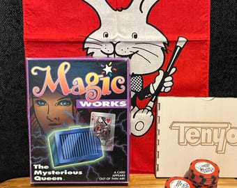 TENYO MB - Vintage Milton Bradley Magic Works ~ Mysterious Queen (1990s Collectible)