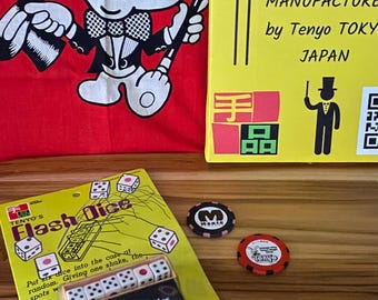 TENYO | Flash Dice T-72 | 1976 | Takuya Yoshizawa | NEW/Rare