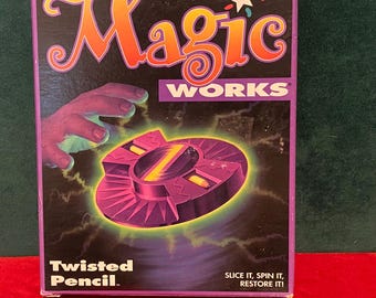 TENYO MB - Vintage Milton Bradley Magic Works ~ Twisted Pencil (1990s Collectible)