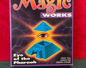 TENYO MB - Vintage Milton Bradley Magic Works ~ Eye of the Pharaoh (1990s Collectible)
