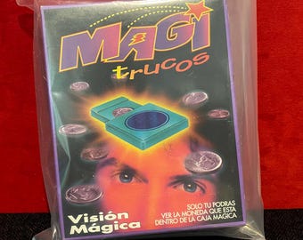 TENYO Magi Trucos | Vault Vision T-134 Scarce Spanish Edition | Magi Trucos Dados Misteriosos | Sealed Vintage (NOS 1976)