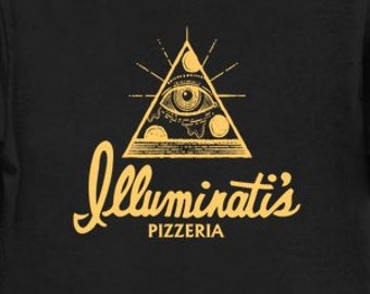 Illuminati's Pizzeria - Cult T-Shirt - Fantasy Shirt