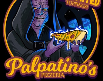 Palpatino's Pizzeria Star Wars T-Shirt - Dark Side Tee