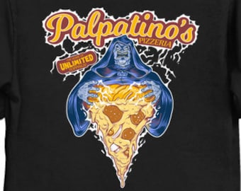 Palpatino's Pizzeria Star Wars T-Shirt - Unlimited Toppings