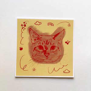 Cat Art Print