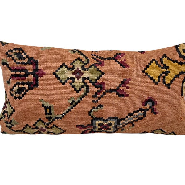 Kilim Bolster Pillow Etsy