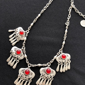 Tribal necklace/Ethnic necklace/Boho necklace/Tribal jewelry/Ottoman necklace/Antique necklace/Bohemian necklace/ Statement necklace/Bib