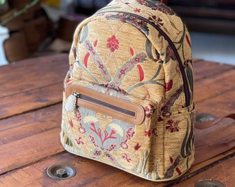 Textilrucksack, Backpack, türkische Tasche, Chenilletasche