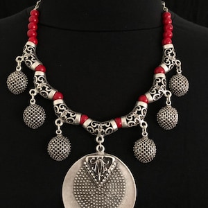 Tribal necklace/Ethnic necklace/Boho necklace/Tribal jewelry/Ottoman necklace/Antique necklace/Bohemian necklace/ Statement necklace/Bib