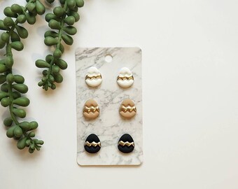 Clay earrings | hypoallergenic | Easter earrings | handmade | gift for her