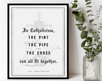 Pint Pipe And Cross
