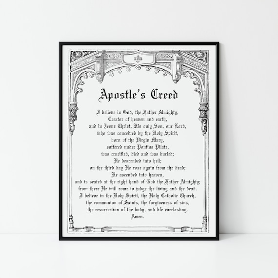 The apostle creed catholic