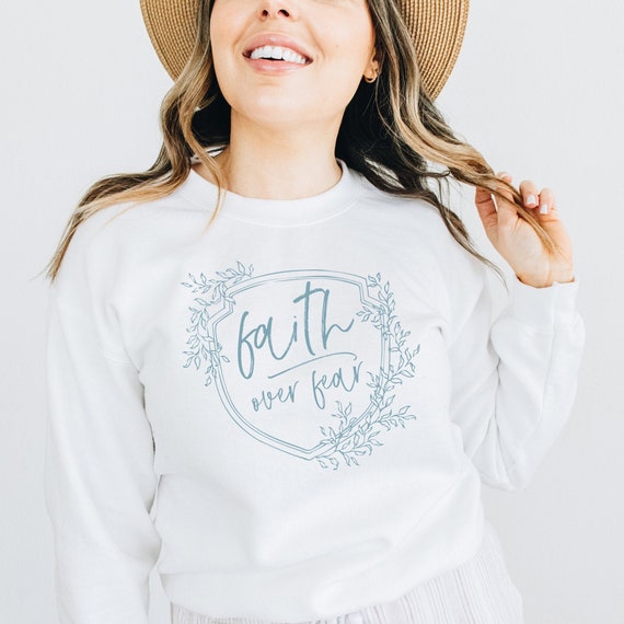 Faith women's sweatshirt cheap