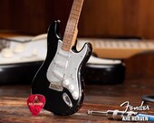Eric Clapton 39 s Vintage Blackie Fender Strat Mini Guitar Replica - Officially Licensed