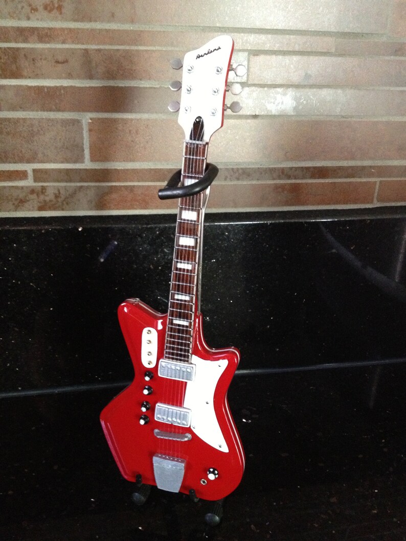 White Stripes Jack White Mini Guitar Collectible Valco Airline Etsy
