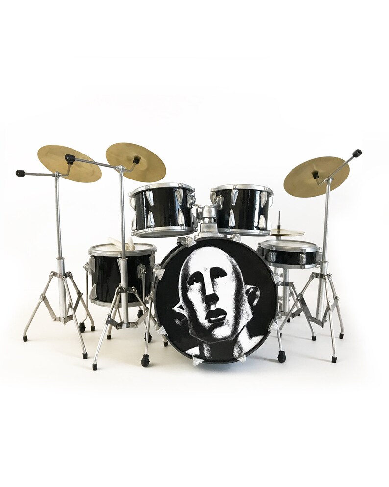 Mini Drum Set Queen Collectible Roger Taylor News of The Etsy