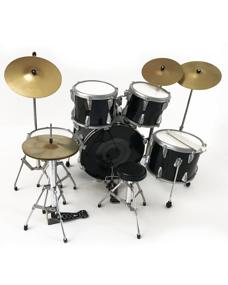 Mini Drum Set Queen Collectible Roger Taylor News of The Etsy