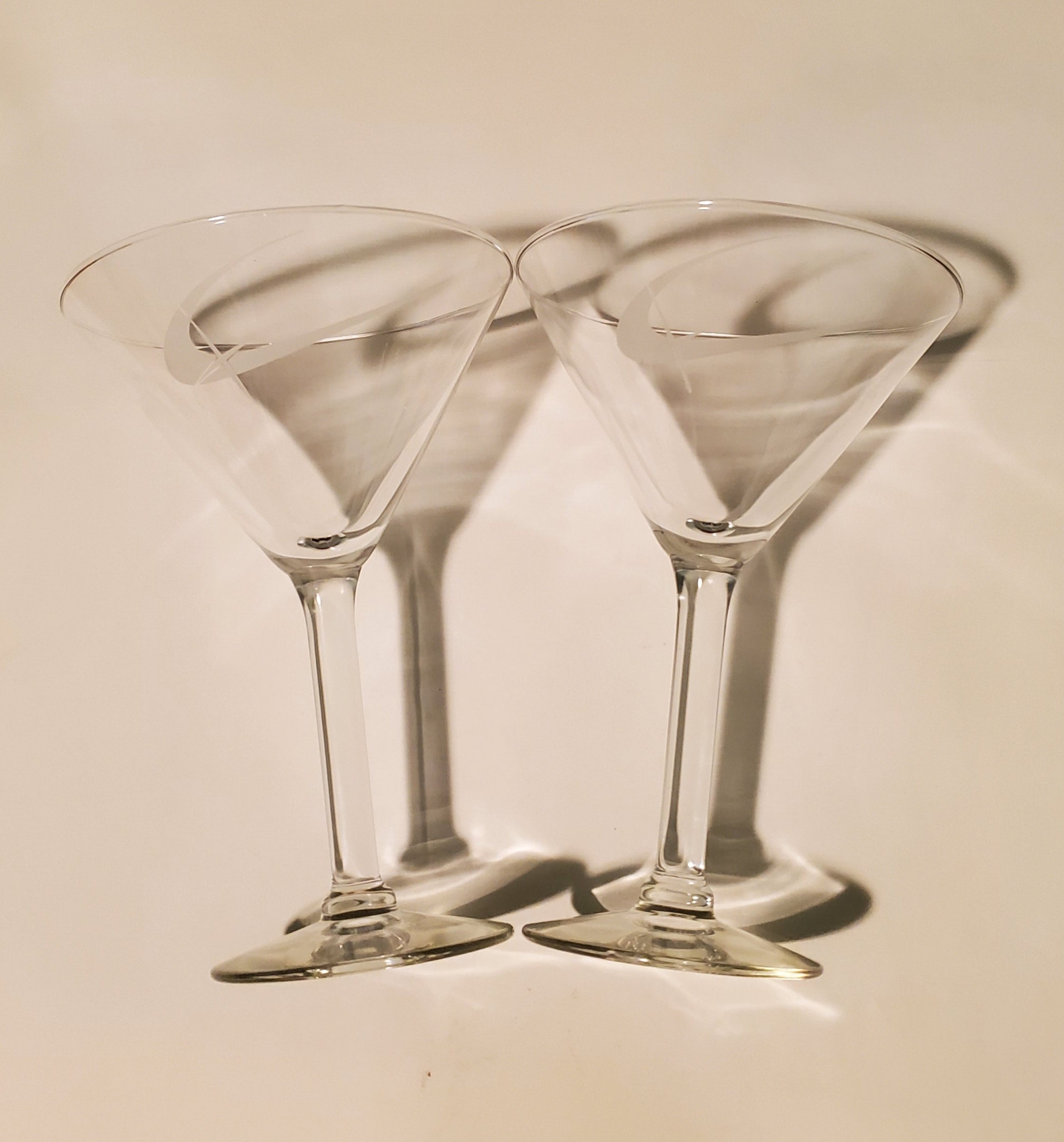 Clear Etched Martini Glass—Shop—Rios Interiors