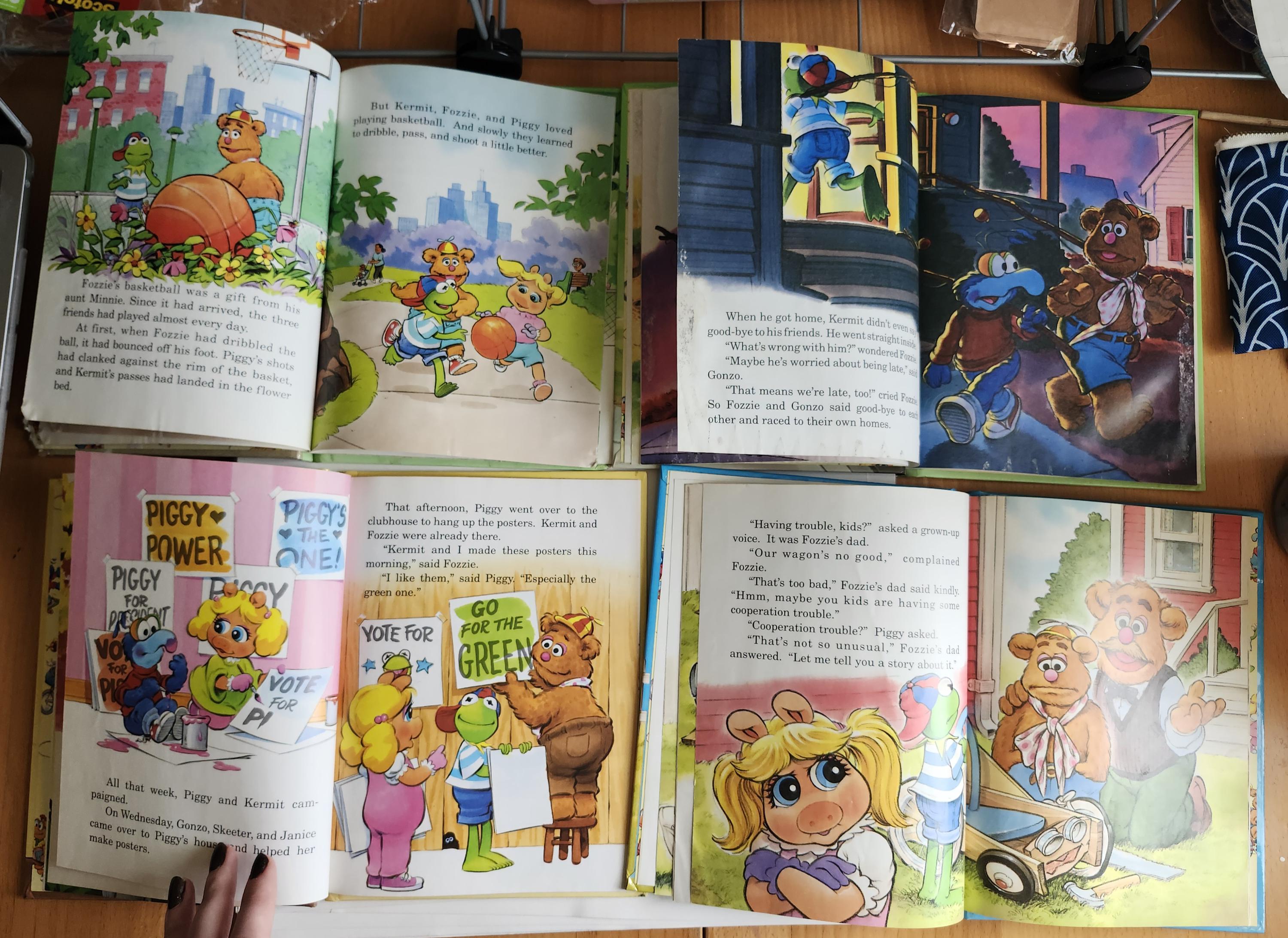 1990 年代のヴィンテージ ジム ヘンソン マペット ブック - ワイン