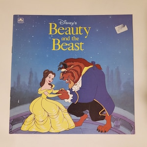 Vintage Disney Book - Beauty and the Beast