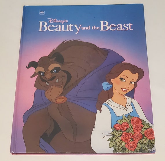 ヴィンテージディズニーブック - 美女と野獣 - Etsy 日本