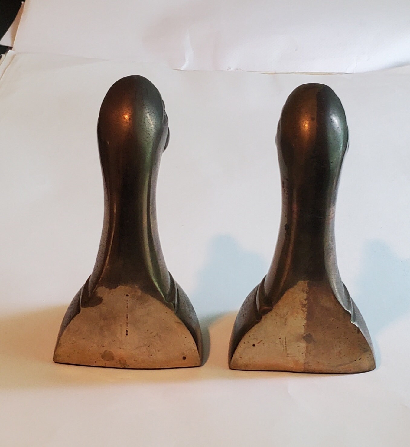 brass duck bookends made in korea brass duck bookends made in korea