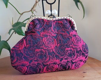 Red Rose Clutch