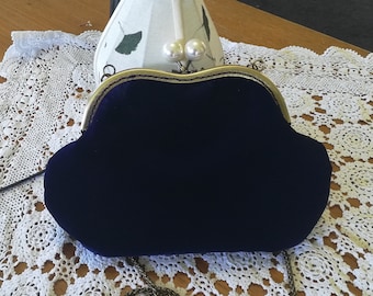 navy evening bags