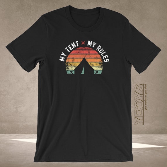 Camping T Shirts Graphic Tee Gift For Retro Camping Life Etsy