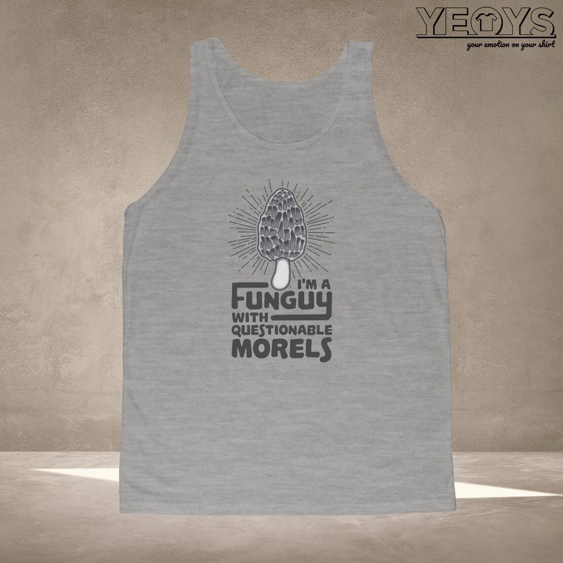 I'm A Funguy With Questionable Morels T-shirt | Mushroom Gift for ...
