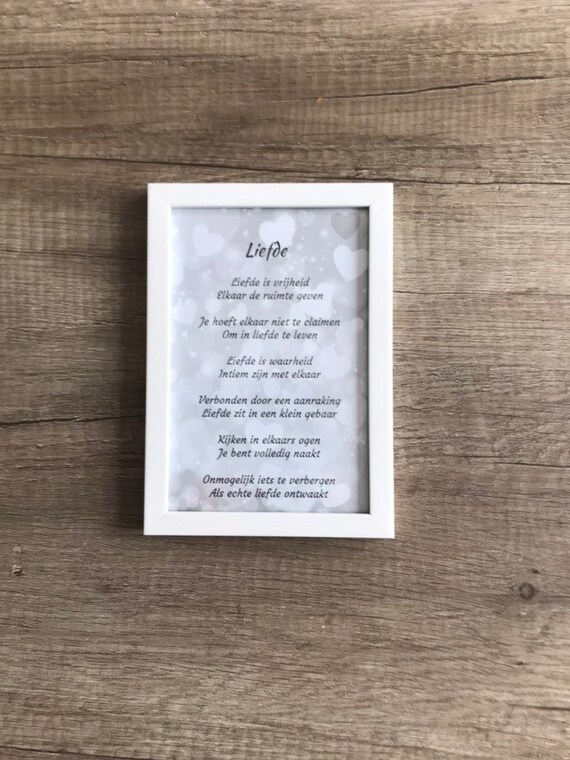 Gedicht Liefde