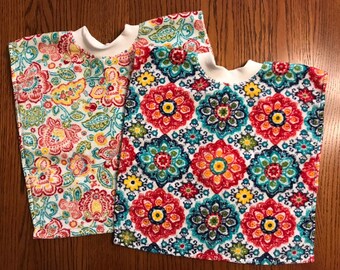 dish towel bibs pattern