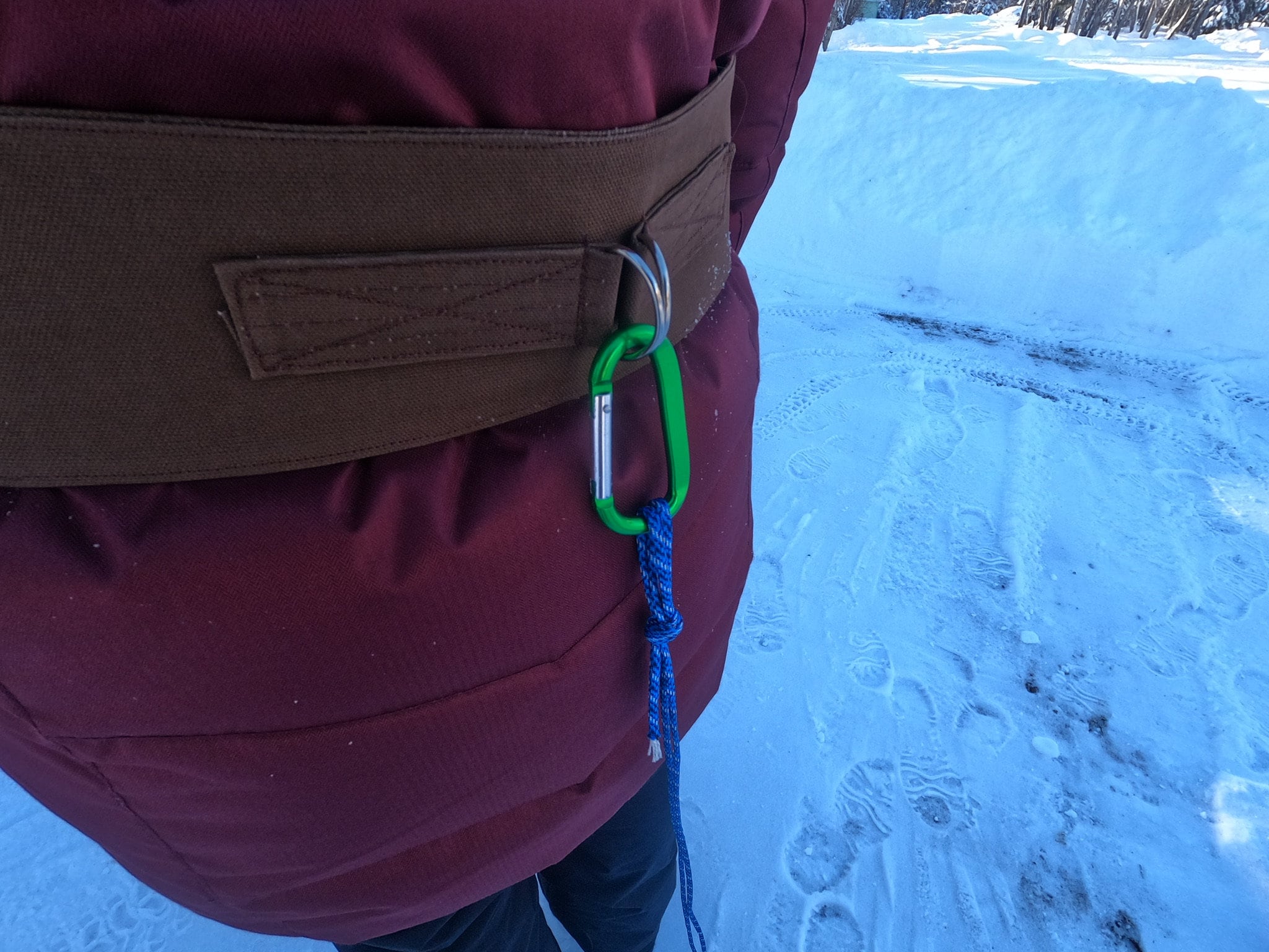 Sled Belt for Hands Free Pulling